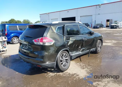 2016 Nissan Rogue Sl from USA, damaged, VIN 5N1AT2MT0GC765953